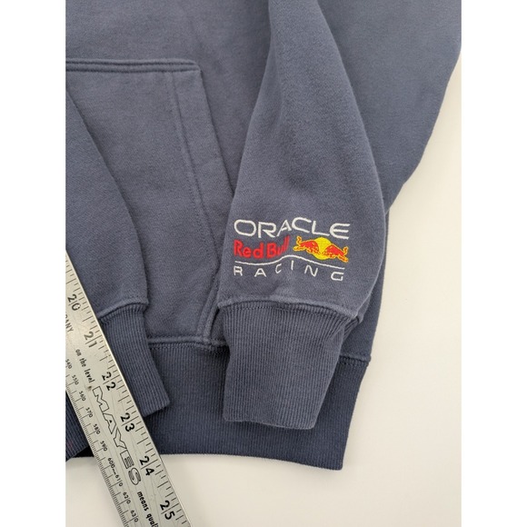 Oracle Red Bull Racing Sweatshirt Hoodie Mens Small Navy Formula 1 Hollister - Picture 4 of 9